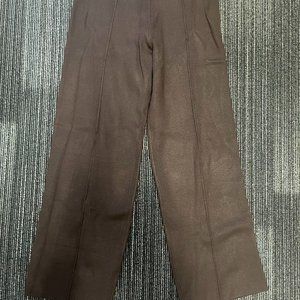 Zara NWT Straight Leg Knit Pants